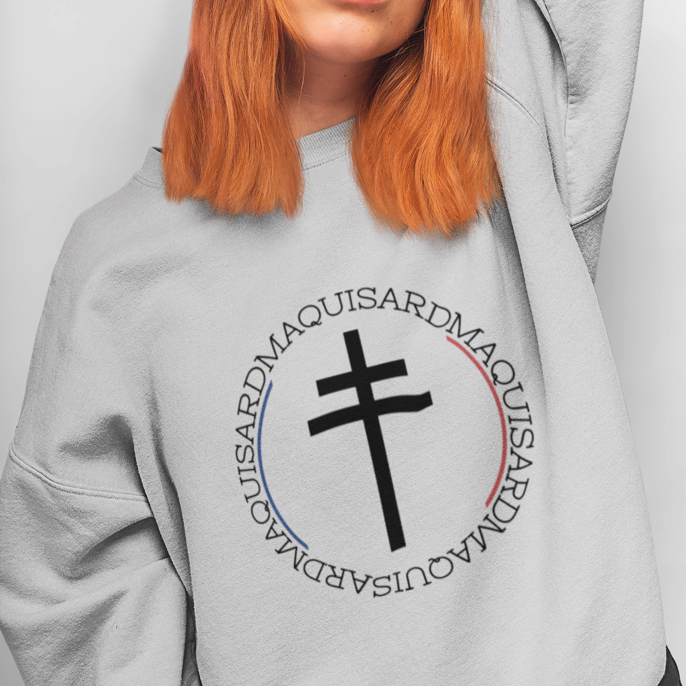 Maquisard - Lorraine. Sweat-shirt Bio