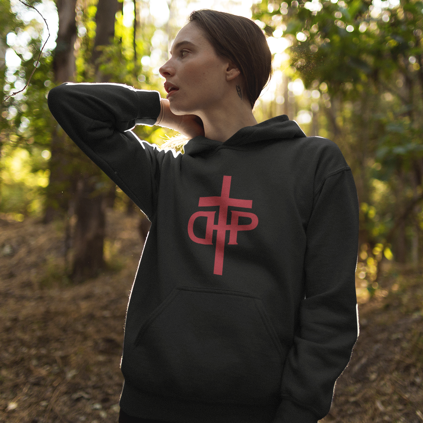 Maquisard DHP - Patriarcale. Sweat à capuche Unisexe Bio