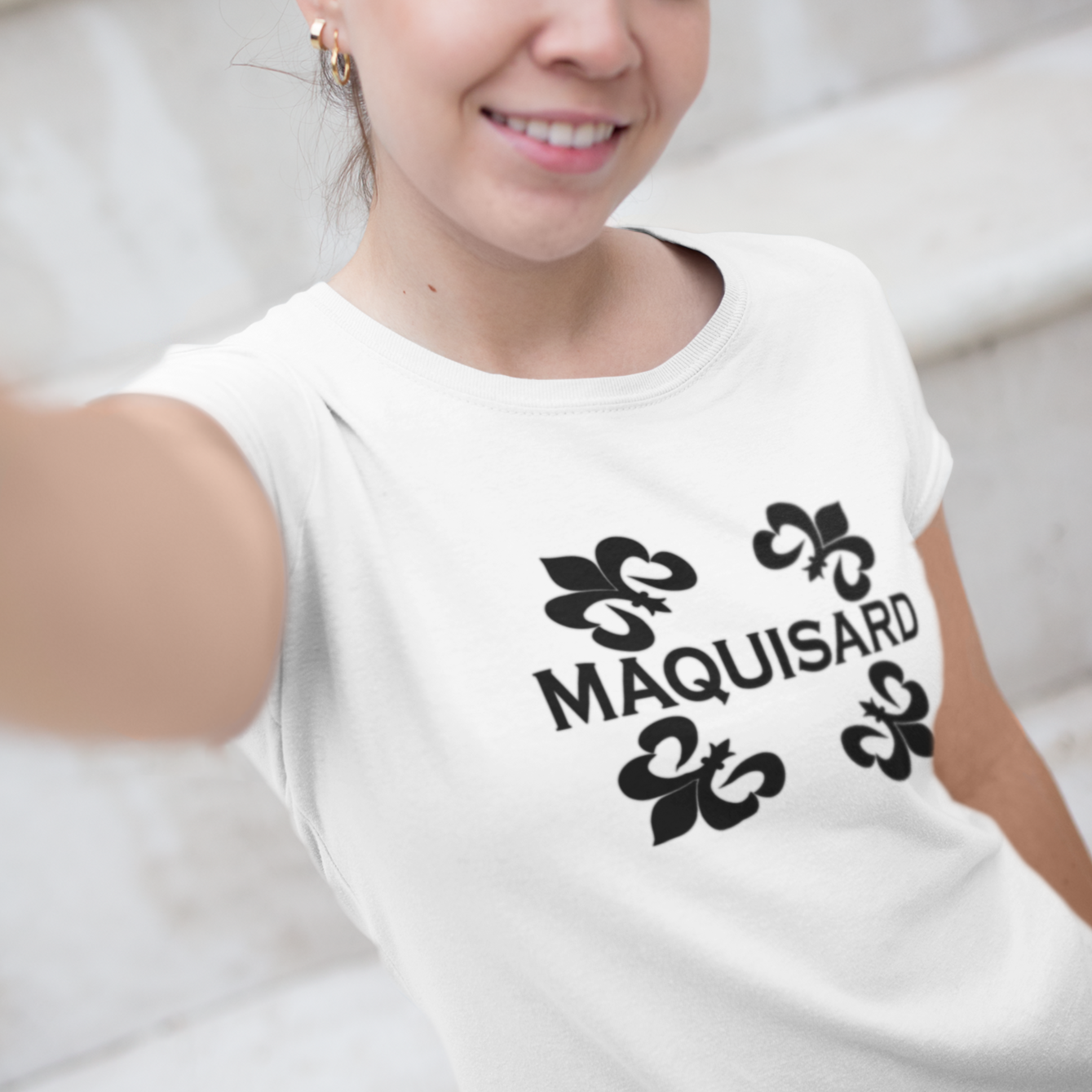 Maquisard - Bouquet. T-shirt Bio