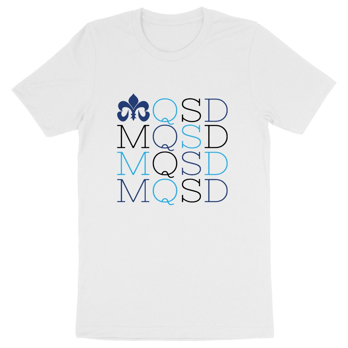 Maquisard - Damier. T-shirt épais coton Bio