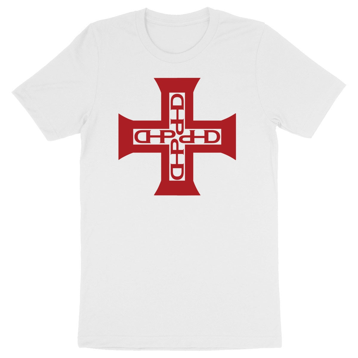 Maquisard DHP - Cruz da Ordem. T-shirt Unisexe épais coton bio