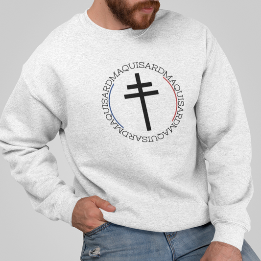 Maquisard - Lorraine. Sweat-shirt Bio