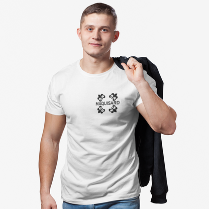 Maquisard - Bouquet. T-shirt épais coton Bio