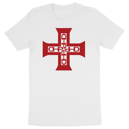 Maquisard DHP - Cruz da Ordem. T-shirt Unisexe épais coton bio 